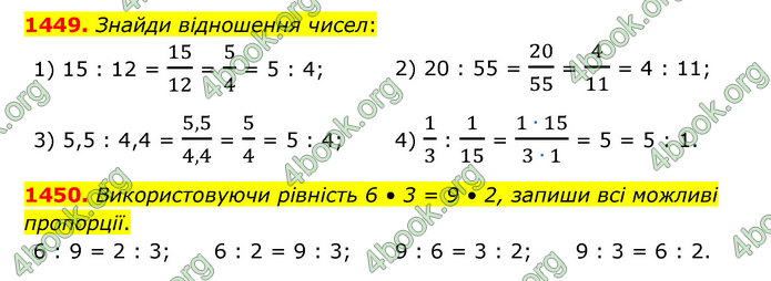 ГДЗ Математика 6 клас Істер 1, 2 частина (2023)