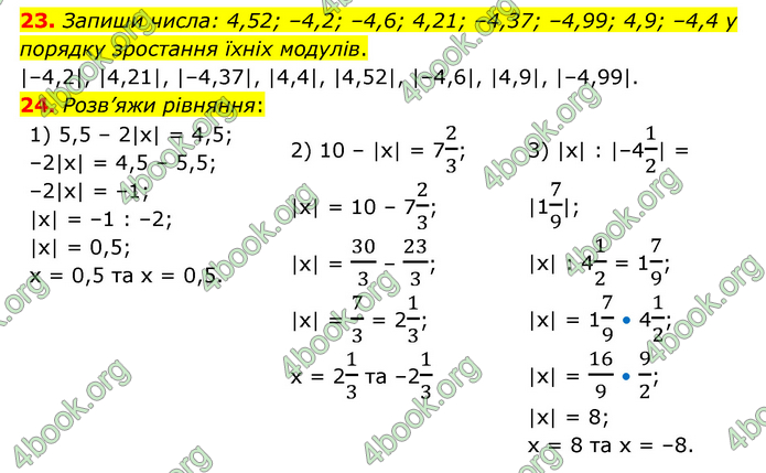 ГДЗ Математика 6 клас Істер 1, 2 частина (2023)