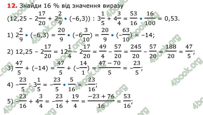 ГДЗ Математика 6 клас Істер 1, 2 частина (2023)