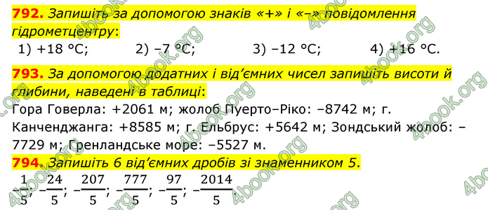 ГДЗ Математика 6 клас Мерзляк 1, 2 частина (2023)