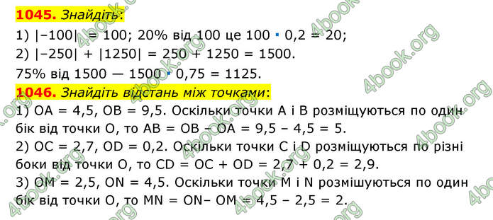 ГДЗ Математика 6 клас Тарасенкова 1, 2 частина (2023)