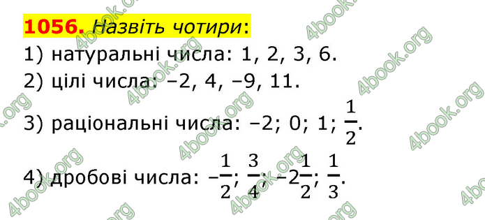 ГДЗ Математика 6 клас Тарасенкова 1, 2 частина (2023)