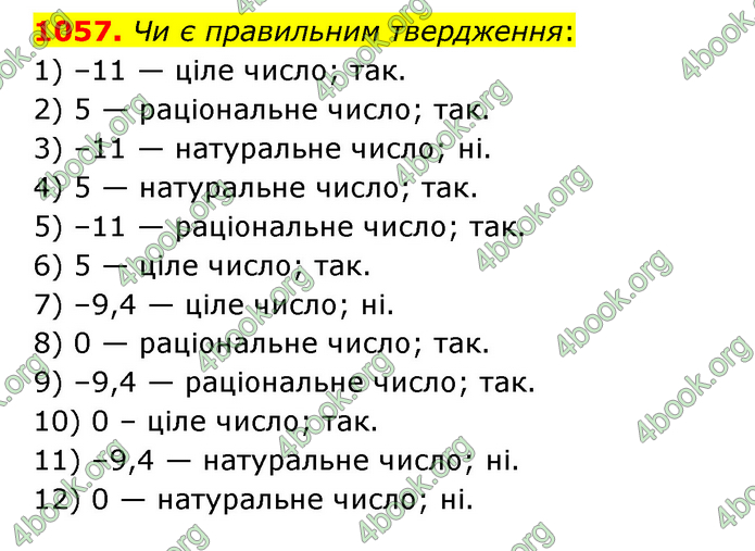 ГДЗ Математика 6 клас Тарасенкова 1, 2 частина (2023)