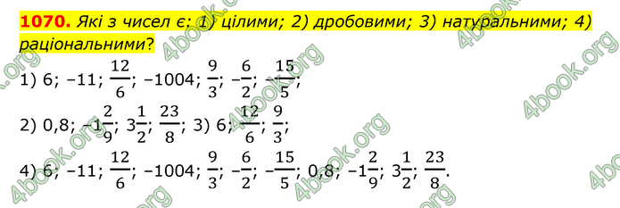 ГДЗ Математика 6 клас Тарасенкова 1, 2 частина (2023)