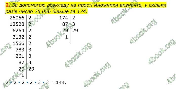 ГДЗ Математика 6 клас Тарасенкова 1, 2 частина (2023)