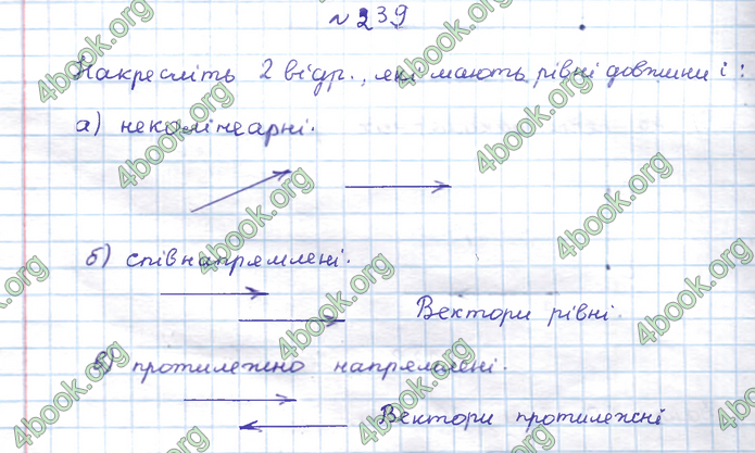 ГДЗ Геометрія 9 клас Бевз