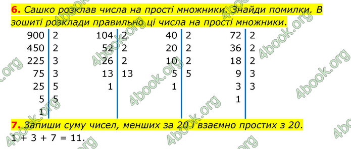 ГДЗ Математика 6 клас Бевз (1 та 2 частина)