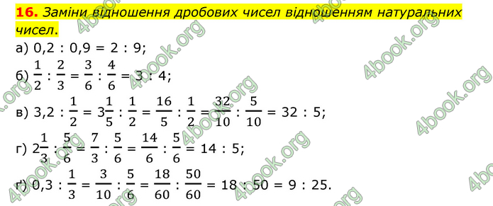 ГДЗ Математика 6 клас Бевз (1 та 2 частина)