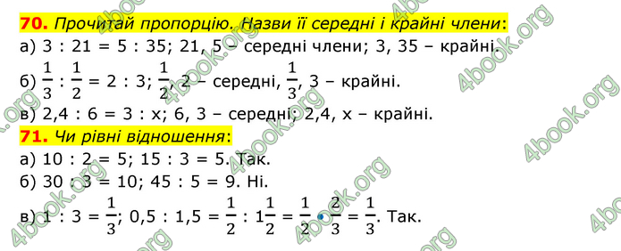 ГДЗ Математика 6 клас Бевз (1 та 2 частина)