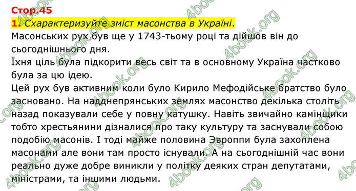 ГДЗ Історія України 9 клас Пометун