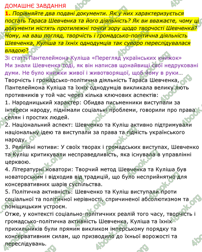 ГДЗ Історія України 9 клас Пометун