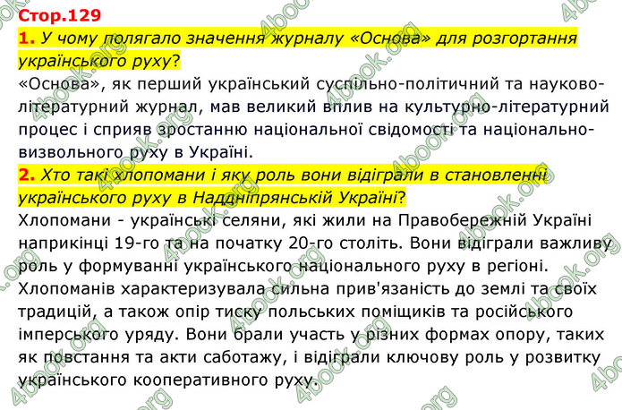 ГДЗ Історія України 9 клас Пометун