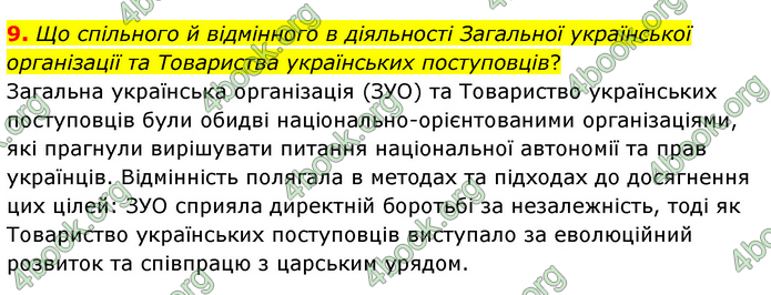 ГДЗ Історія України 9 клас Пометун