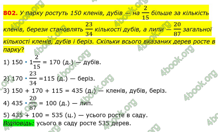 ГДЗ Математика 6 клас Мерзляк 1, 2 частина (2023)