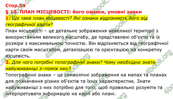 ГДЗ Географія 6 клас Кобернік