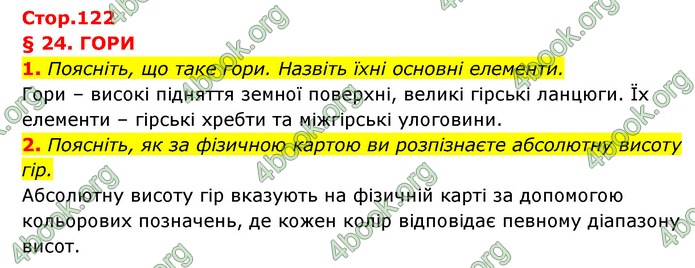 ГДЗ Географія 6 клас Кобернік