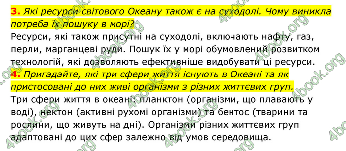 ГДЗ Географія 6 клас Кобернік