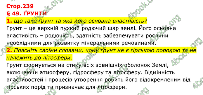 ГДЗ Географія 6 клас Кобернік