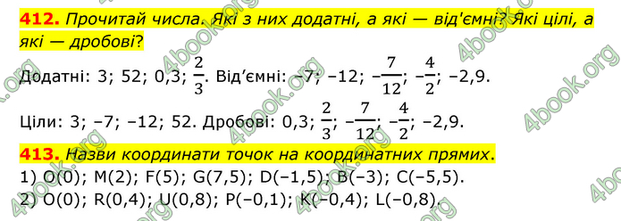 ГДЗ Математика 6 клас Бевз (1 та 2 частина)