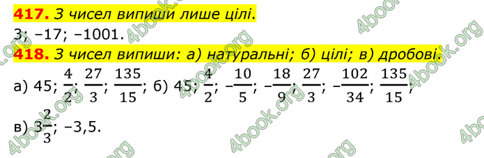 ГДЗ Математика 6 клас Бевз (1 та 2 частина)