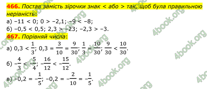 ГДЗ Математика 6 клас Бевз (1 та 2 частина)