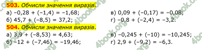 ГДЗ Математика 6 клас Бевз (1 та 2 частина)