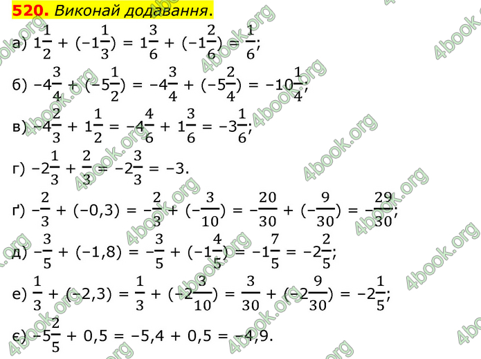 ГДЗ Математика 6 клас Бевз (1 та 2 частина)