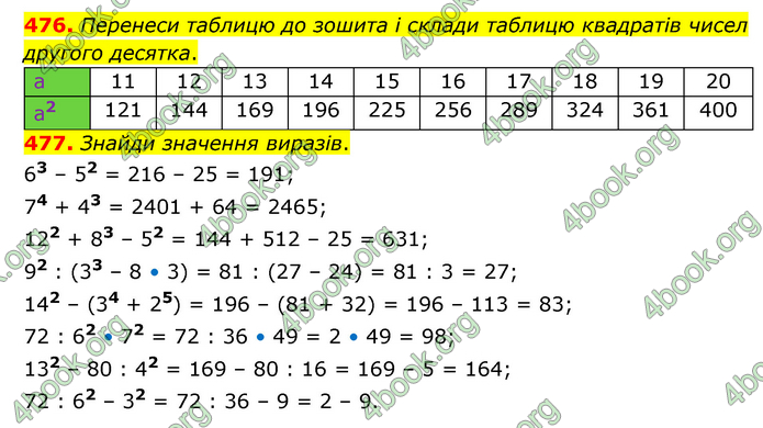 ГДЗ Математика 5 клас Скворцова