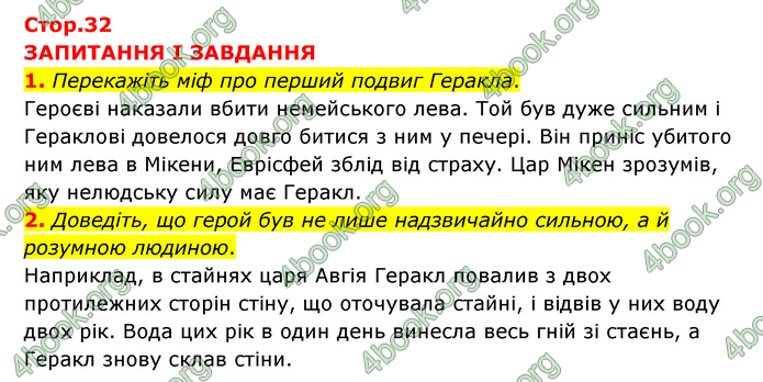 ГДЗ Зарубіжна література 6 клас Міляновська