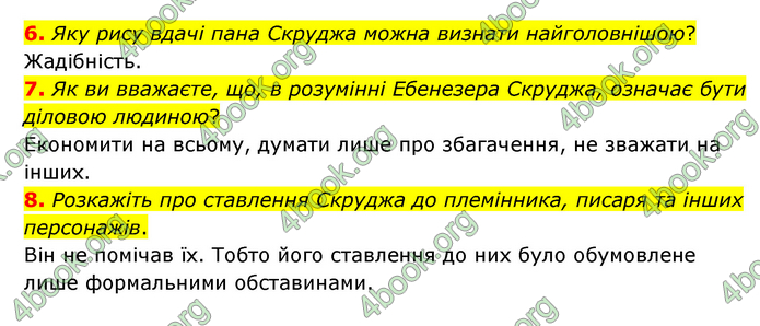 ГДЗ Зарубіжна література 6 клас Міляновська