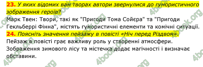 ГДЗ Зарубіжна література 6 клас Міляновська