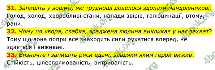 ГДЗ Зарубіжна література 6 клас Міляновська