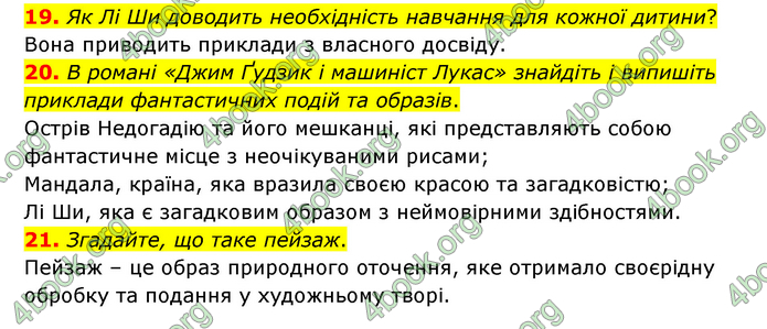 ГДЗ Зарубіжна література 6 клас Міляновська