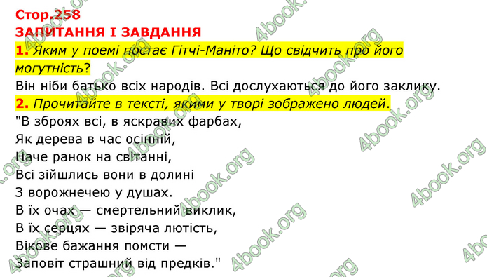 ГДЗ Зарубіжна література 6 клас Міляновська