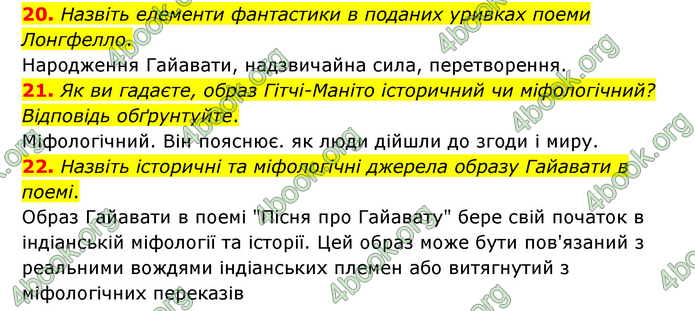 ГДЗ Зарубіжна література 6 клас Міляновська