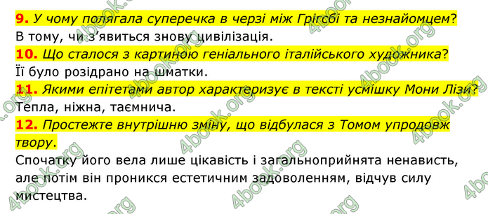 ГДЗ Зарубіжна література 6 клас Міляновська