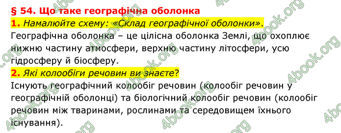 ГДЗ Географія 6 клас Гільберг (2023)