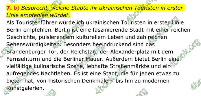 ГДЗ Німецька мова 11 клас Сотникова 2019 (7 рік)