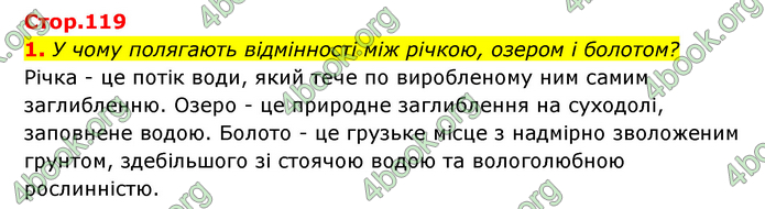 ГДЗ Пізнаємо природу 5 клас Біда