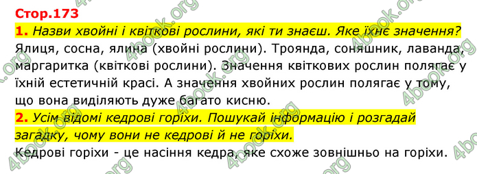 ГДЗ Пізнаємо природу 5 клас Біда