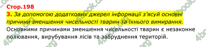 ГДЗ Пізнаємо природу 5 клас Біда