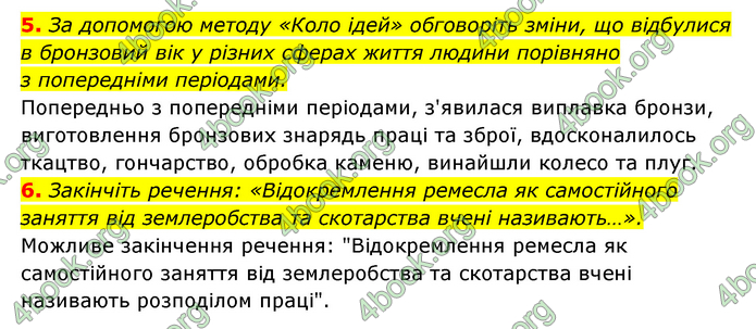 ГДЗ Історія України 6 клас Гісем