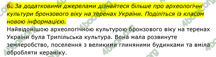 ГДЗ Історія України 6 клас Гісем