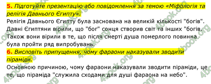 ГДЗ Історія України 6 клас Гісем