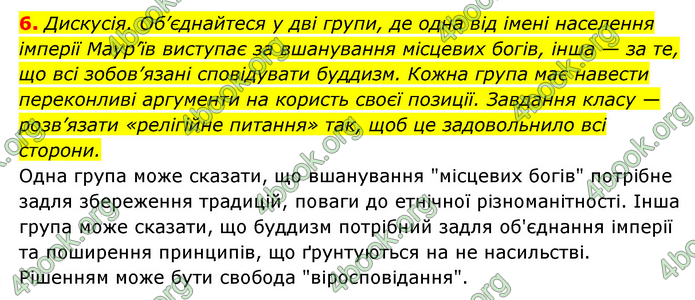 ГДЗ Історія України 6 клас Гісем