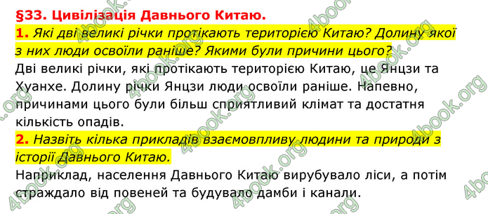 ГДЗ Історія України 6 клас Гісем