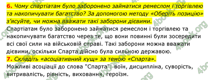 ГДЗ Історія України 6 клас Гісем