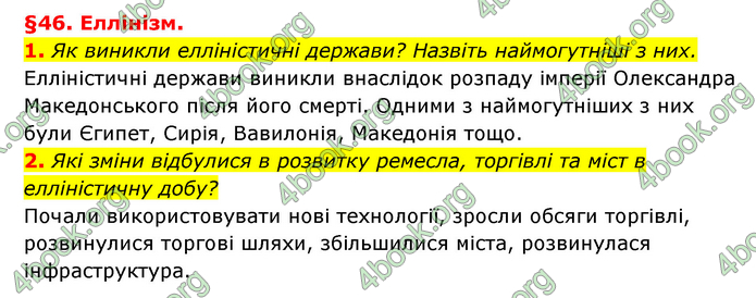 ГДЗ Історія України 6 клас Гісем