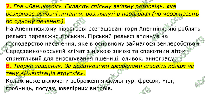 ГДЗ Історія України 6 клас Гісем