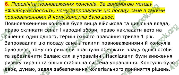 ГДЗ Історія України 6 клас Гісем